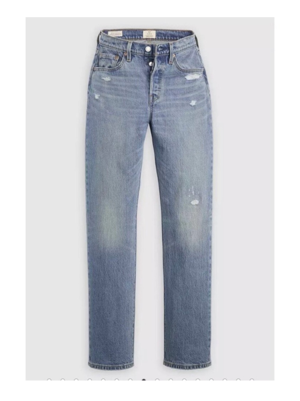 Levi's Light Blue Straight Leg Jeans